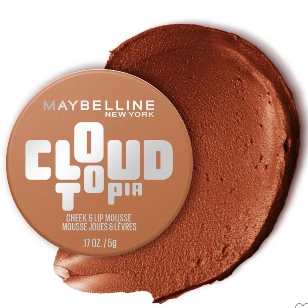 Maybelline Cloudtopia Cheek & Lip Mousse Toasted Sky 12 Terracotta New